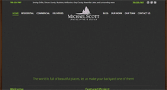 Desktop Screenshot of michaelscottslandscaping.com